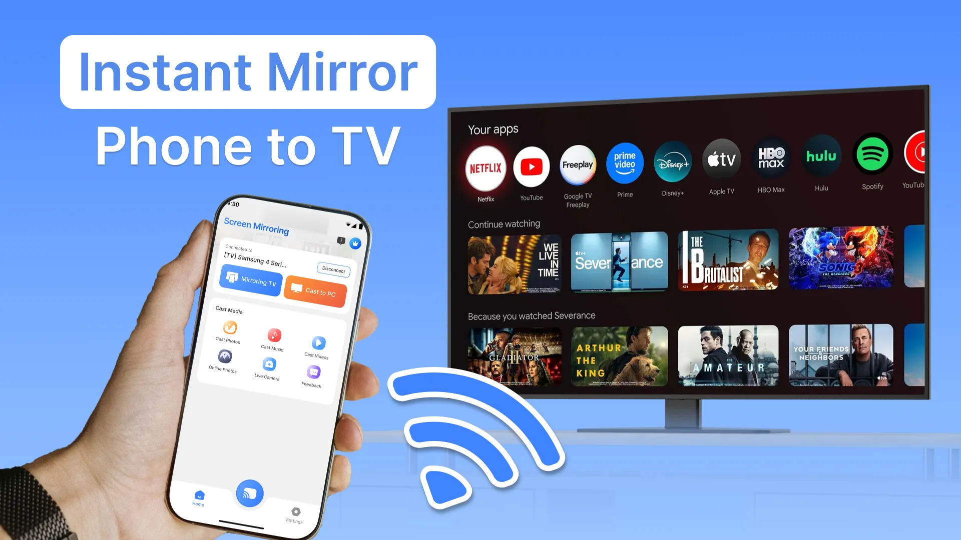 Screen Mirror: Cast TV & Share | Indus Appstore | Screenshot