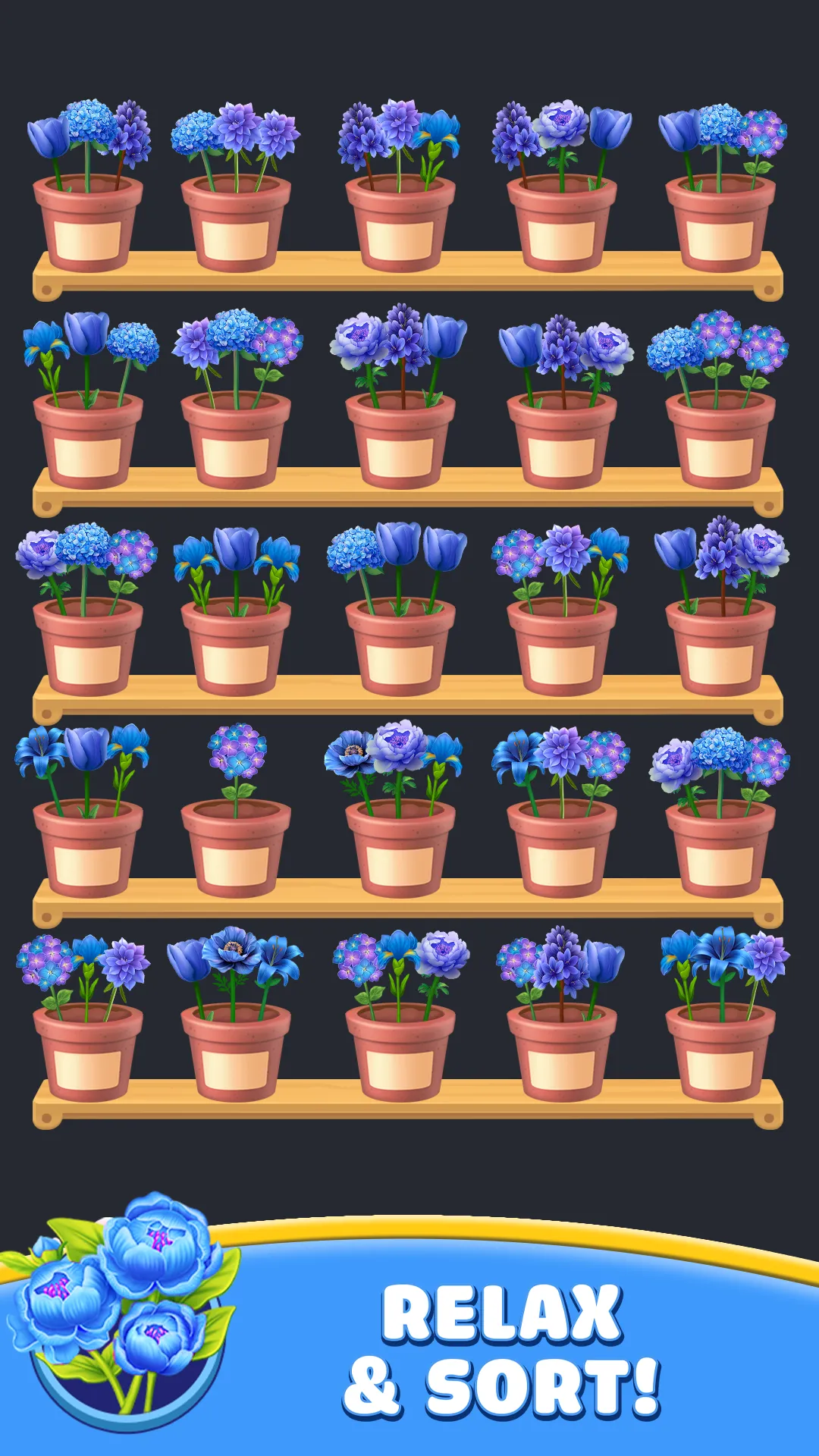 Flower Sort: Bloom Puzzle Game | Indus Appstore | Screenshot