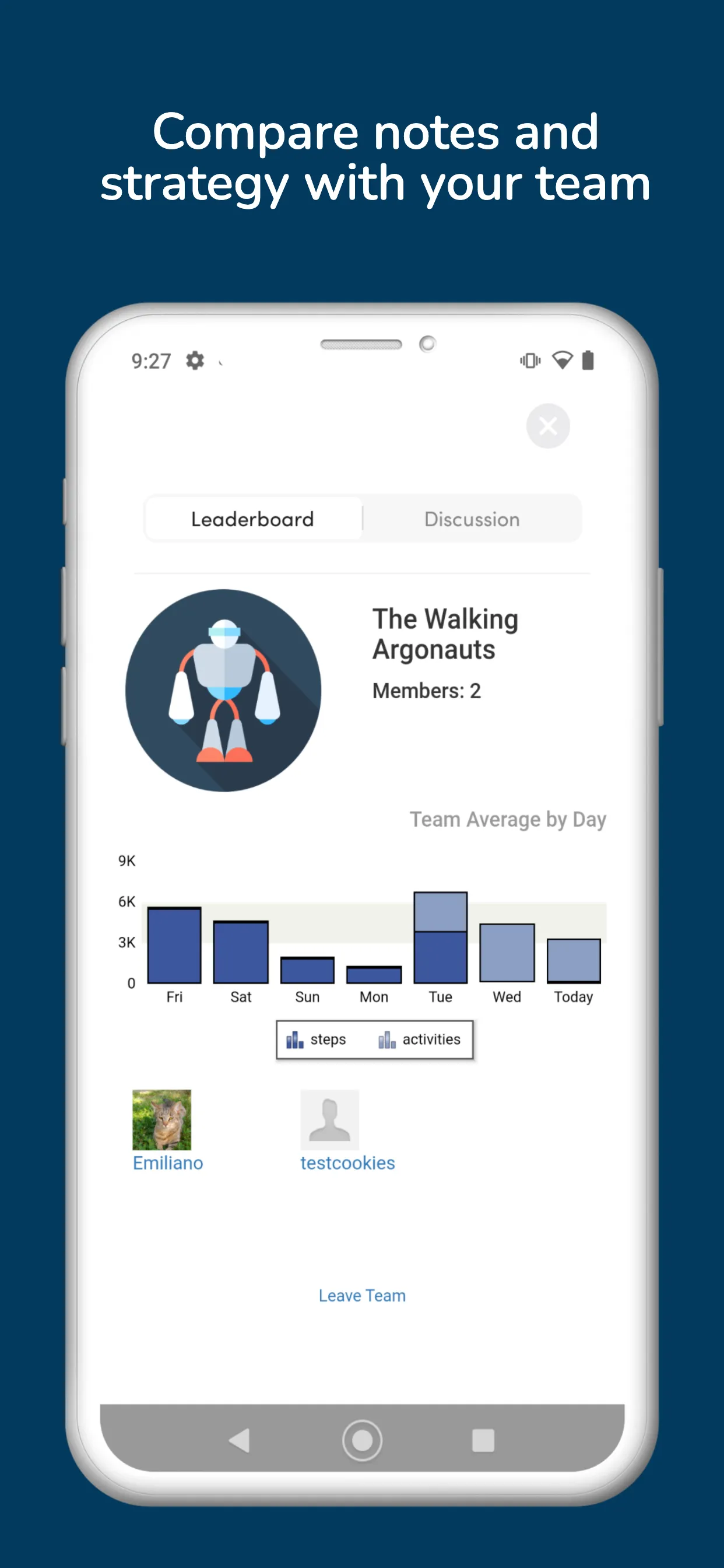 Walker Tracker | Indus Appstore | Screenshot