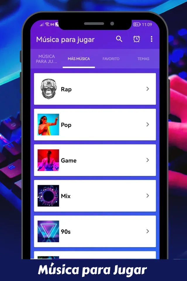 Music to play game | Indus Appstore | Screenshot