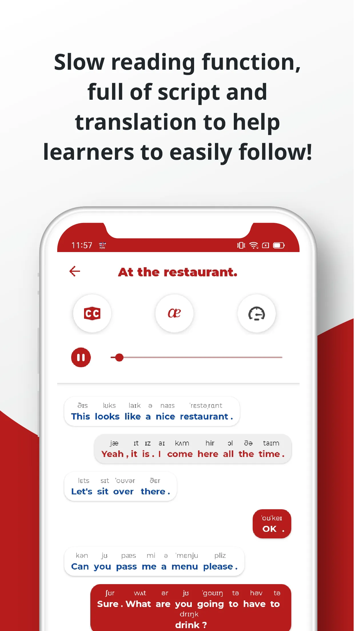 English ー Listening・Speaking | Indus Appstore | Screenshot