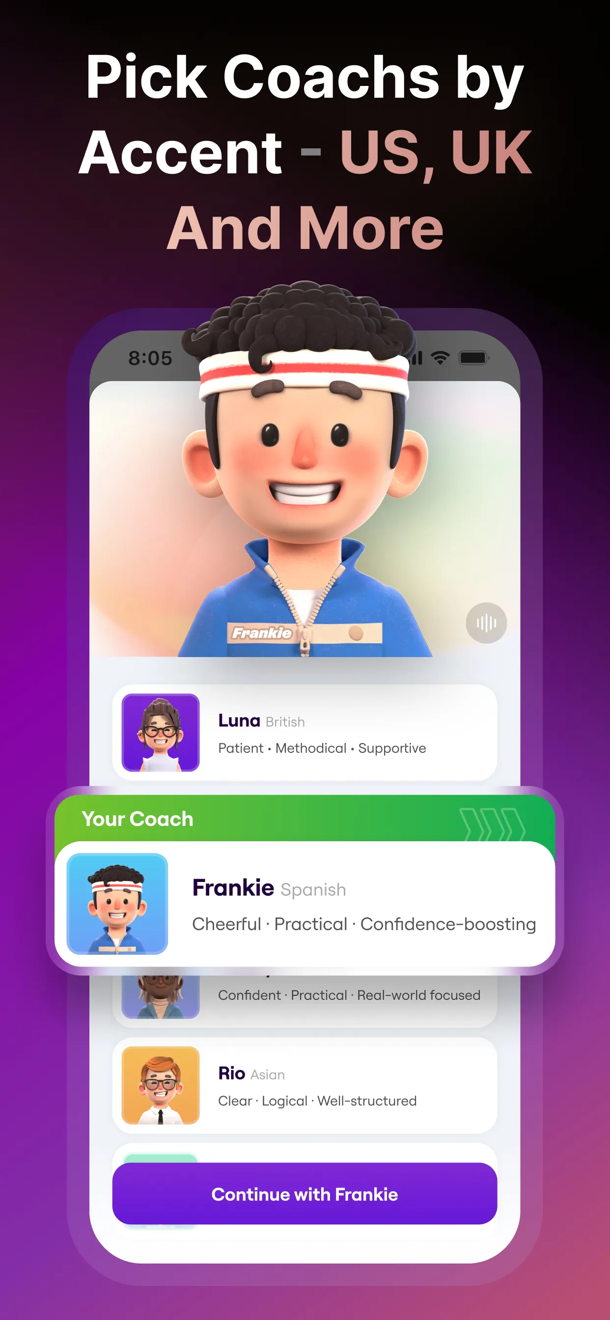 LunaSpeak: AI Speaking Coach | Indus Appstore | Screenshot