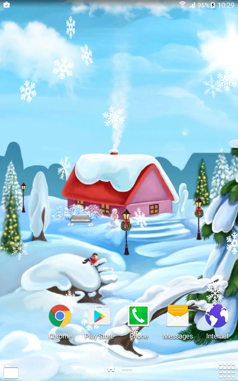 Winter Day Live Wallpaper | Indus Appstore | Screenshot