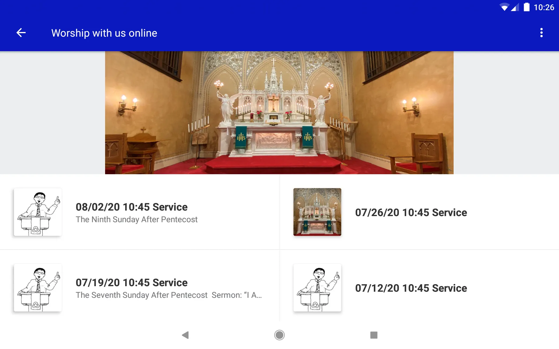 St Paul's Lutheran Sioux City | Indus Appstore | Screenshot