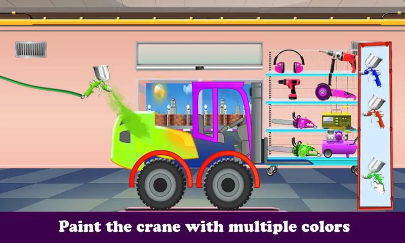 Construction Crane Build Game | Indus Appstore | Screenshot