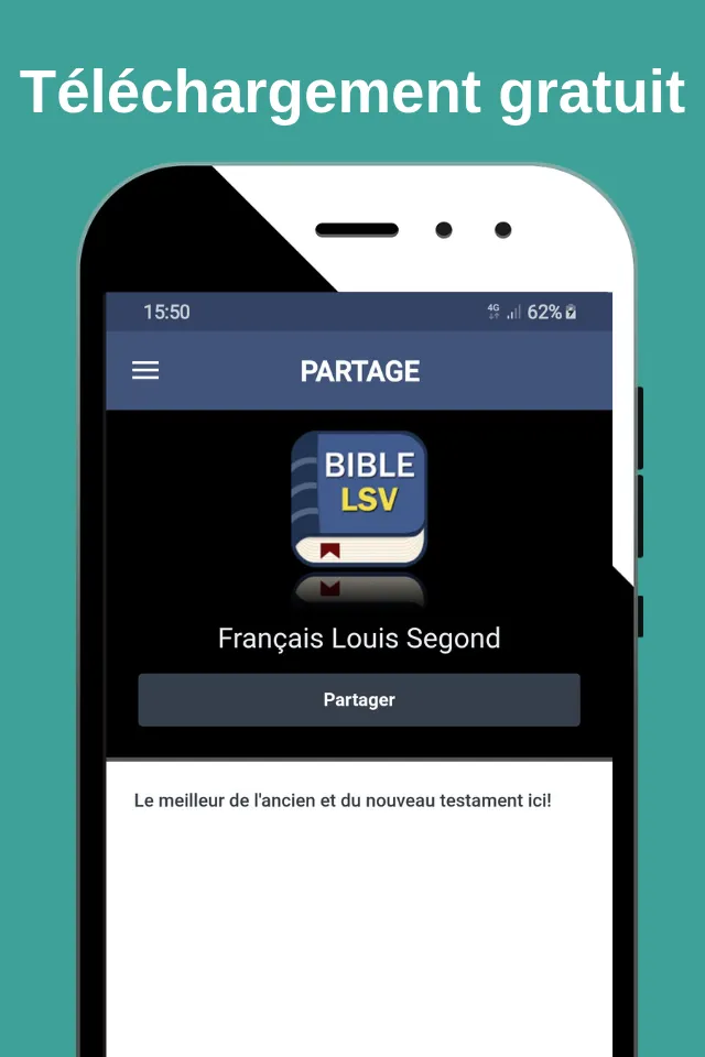 Bible en français Louis Segond | Indus Appstore | Screenshot