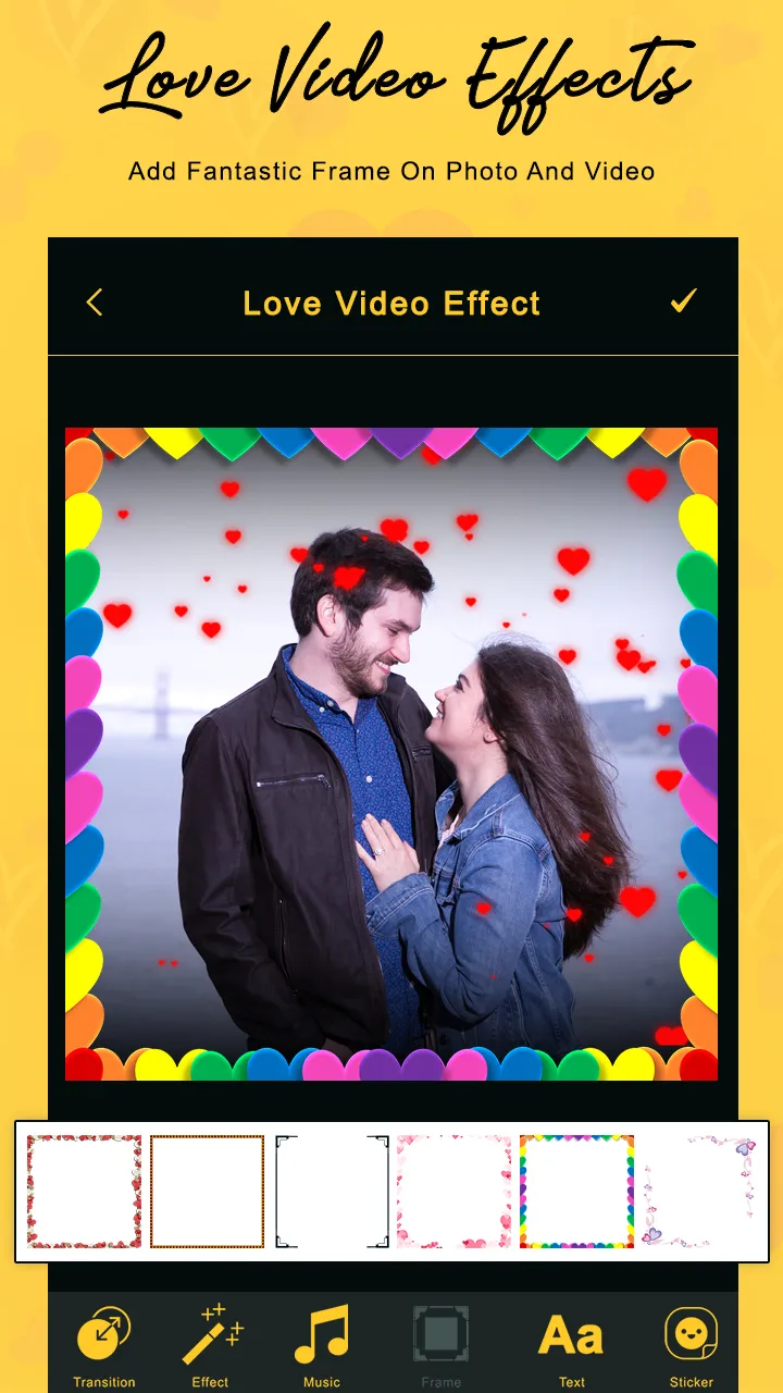 Love Photo Video Effects Maker | Indus Appstore | Screenshot