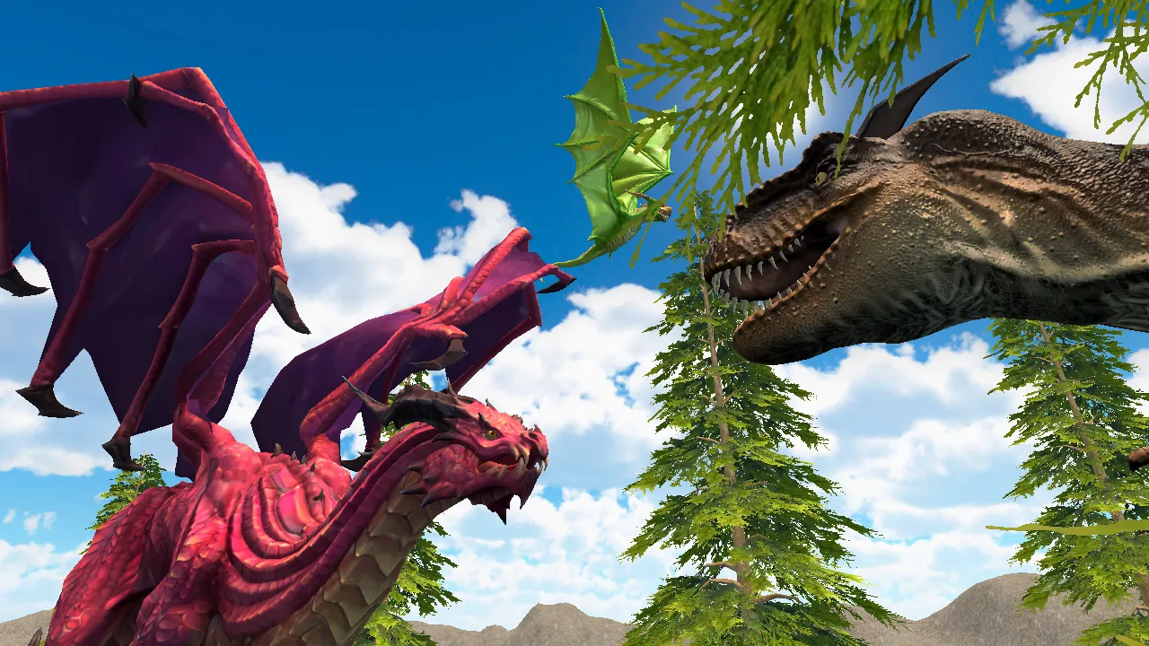 Dragon vs Dinosaur: Epic War | Indus Appstore | Screenshot