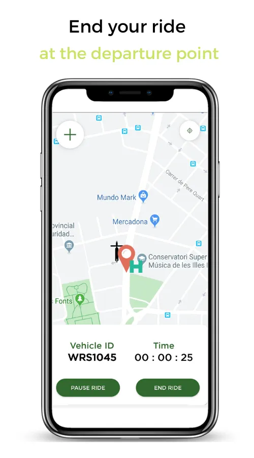 WHEE | e-scooter sharing | Indus Appstore | Screenshot