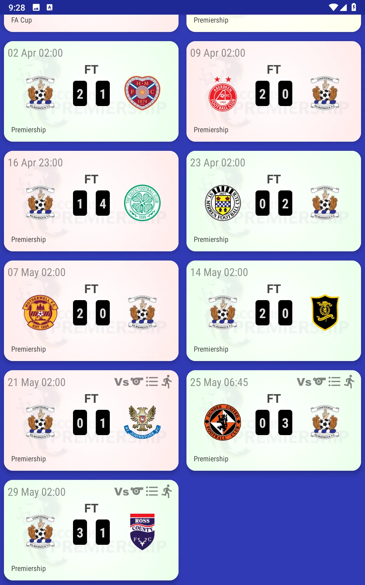 Kilmarnock FC Fan App | Indus Appstore | Screenshot