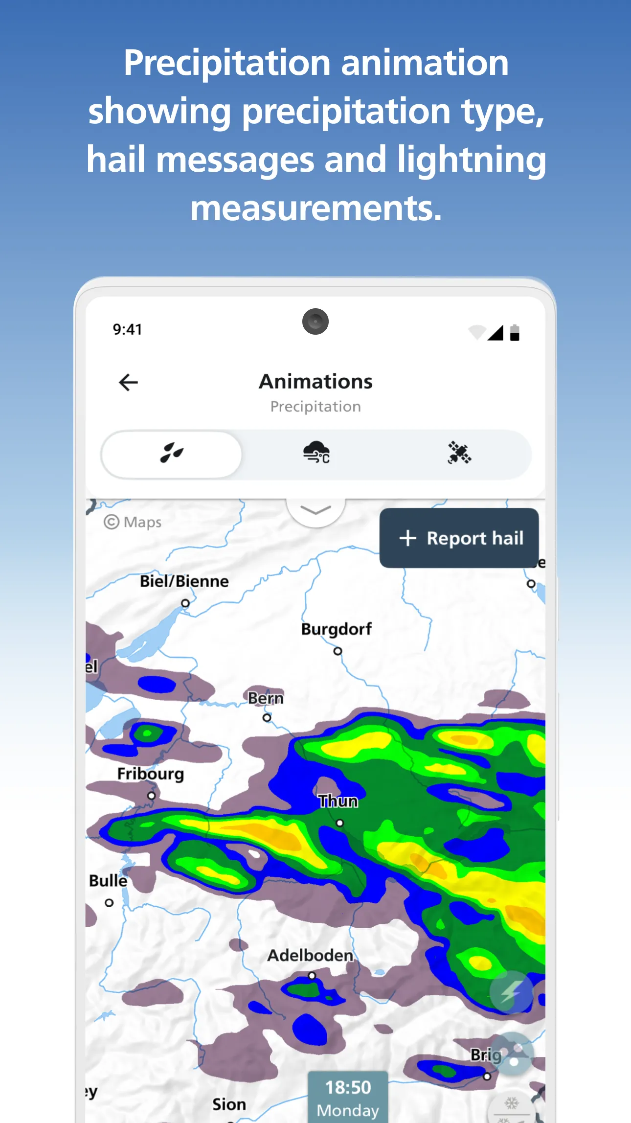 MeteoSwiss | Indus Appstore | Screenshot