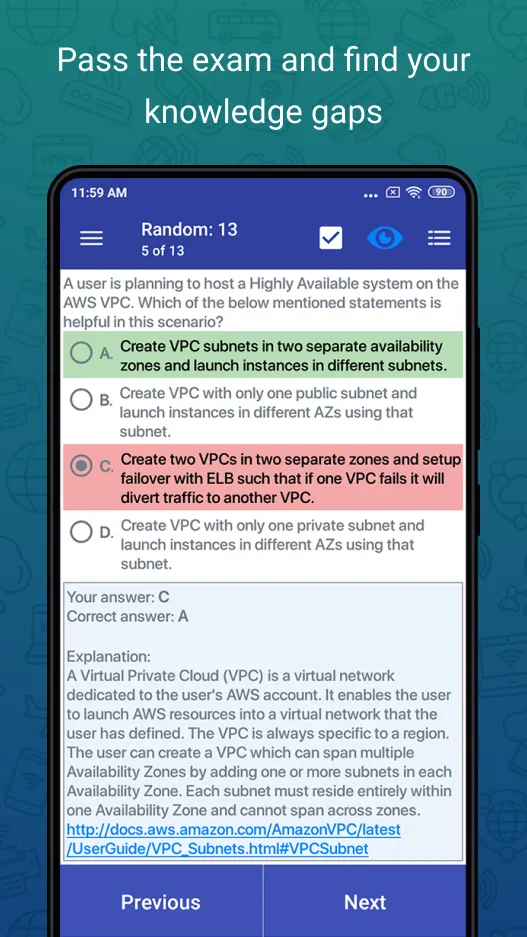 VCE Simulator | Indus Appstore | Screenshot