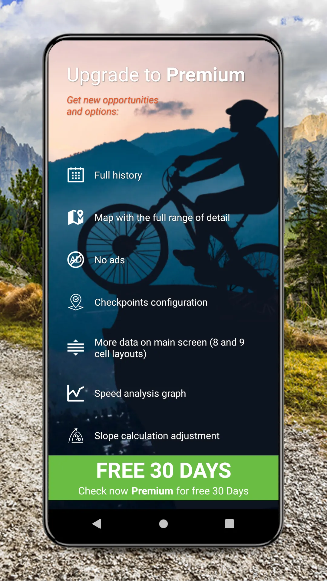 Bike Tracker: Cycling & more | Indus Appstore | Screenshot