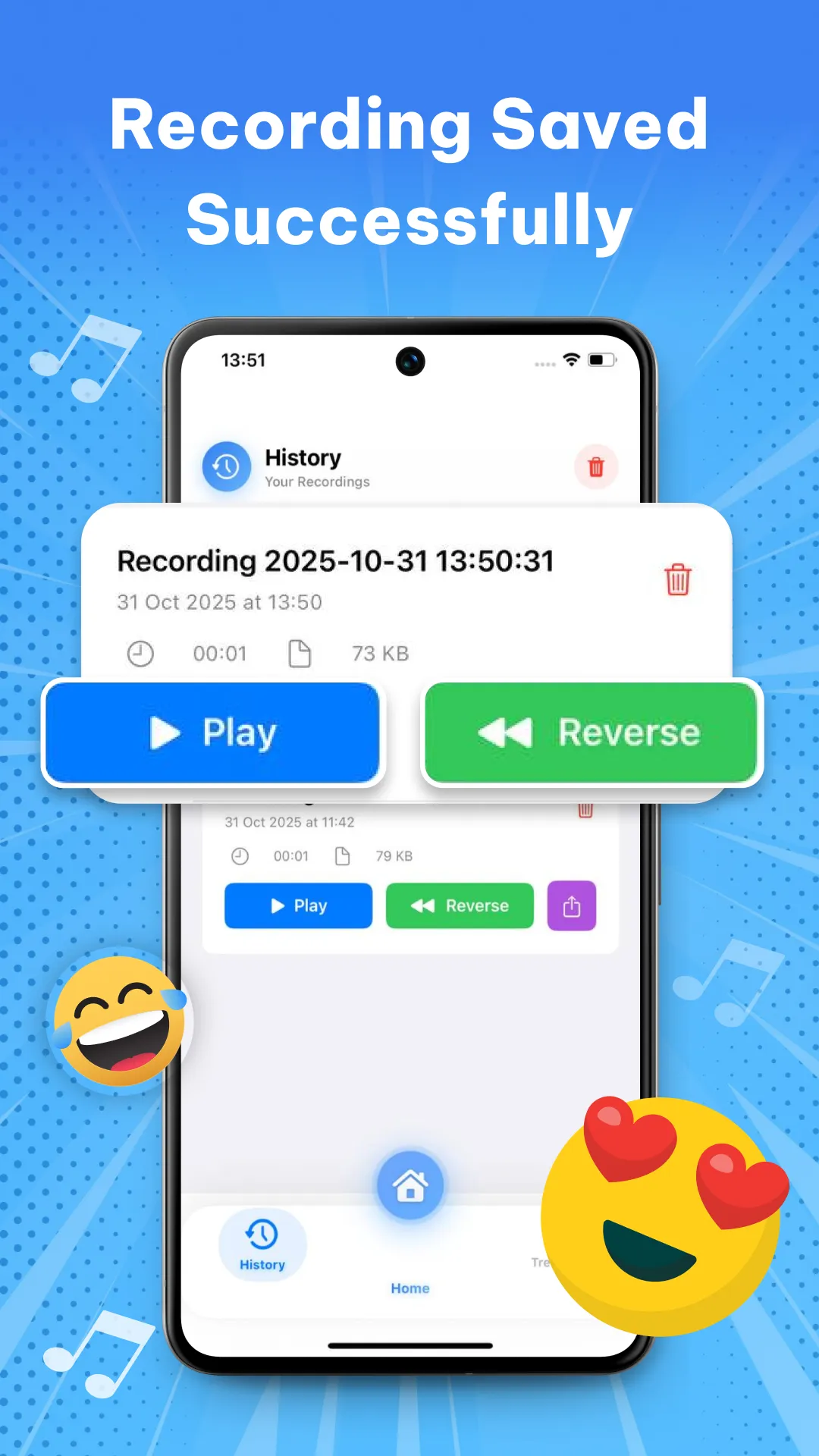Reverse Song & Voice Challenge | Indus Appstore | Screenshot