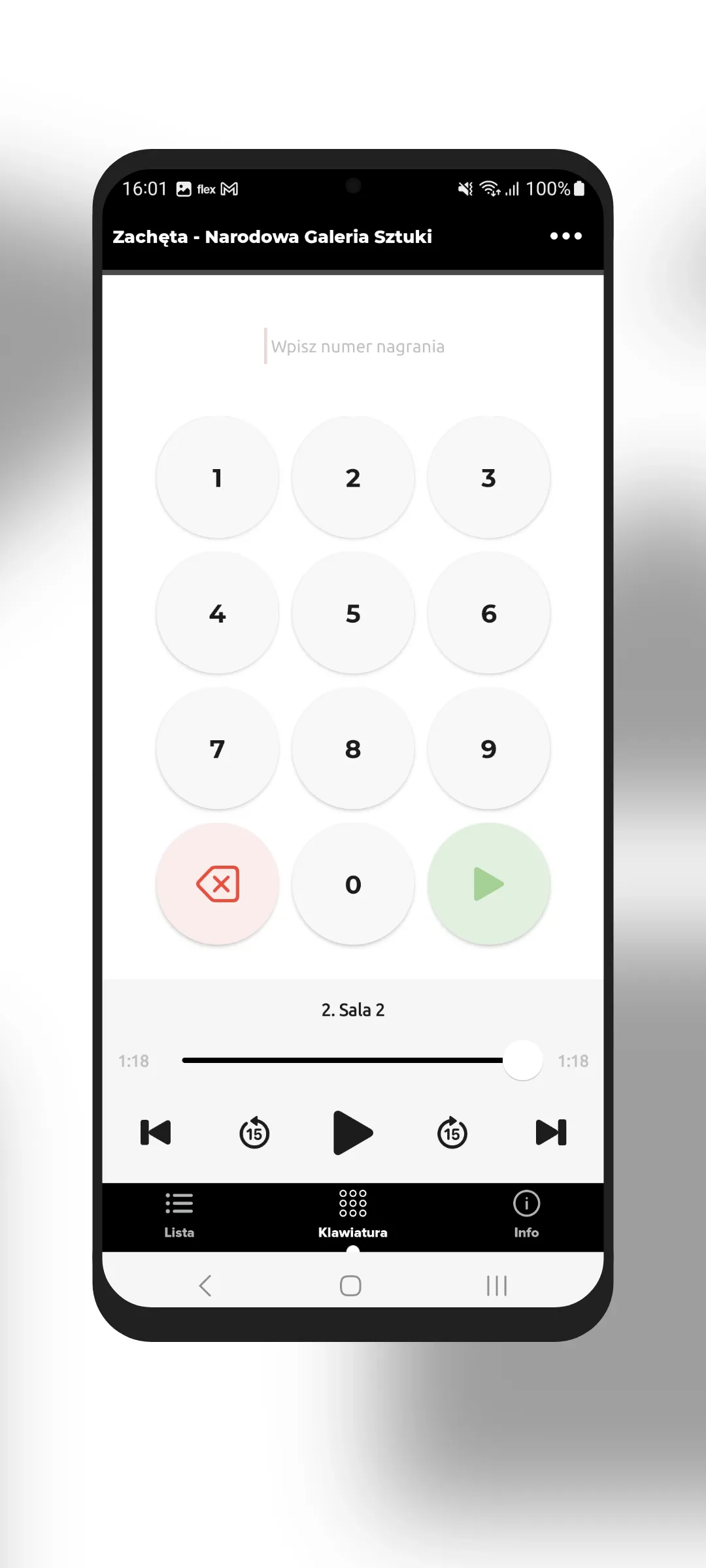 Zachęta Audioguide | Indus Appstore | Screenshot