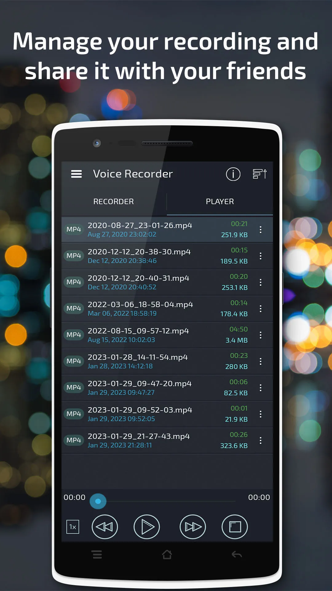 Voice Recorder | Indus Appstore | Screenshot