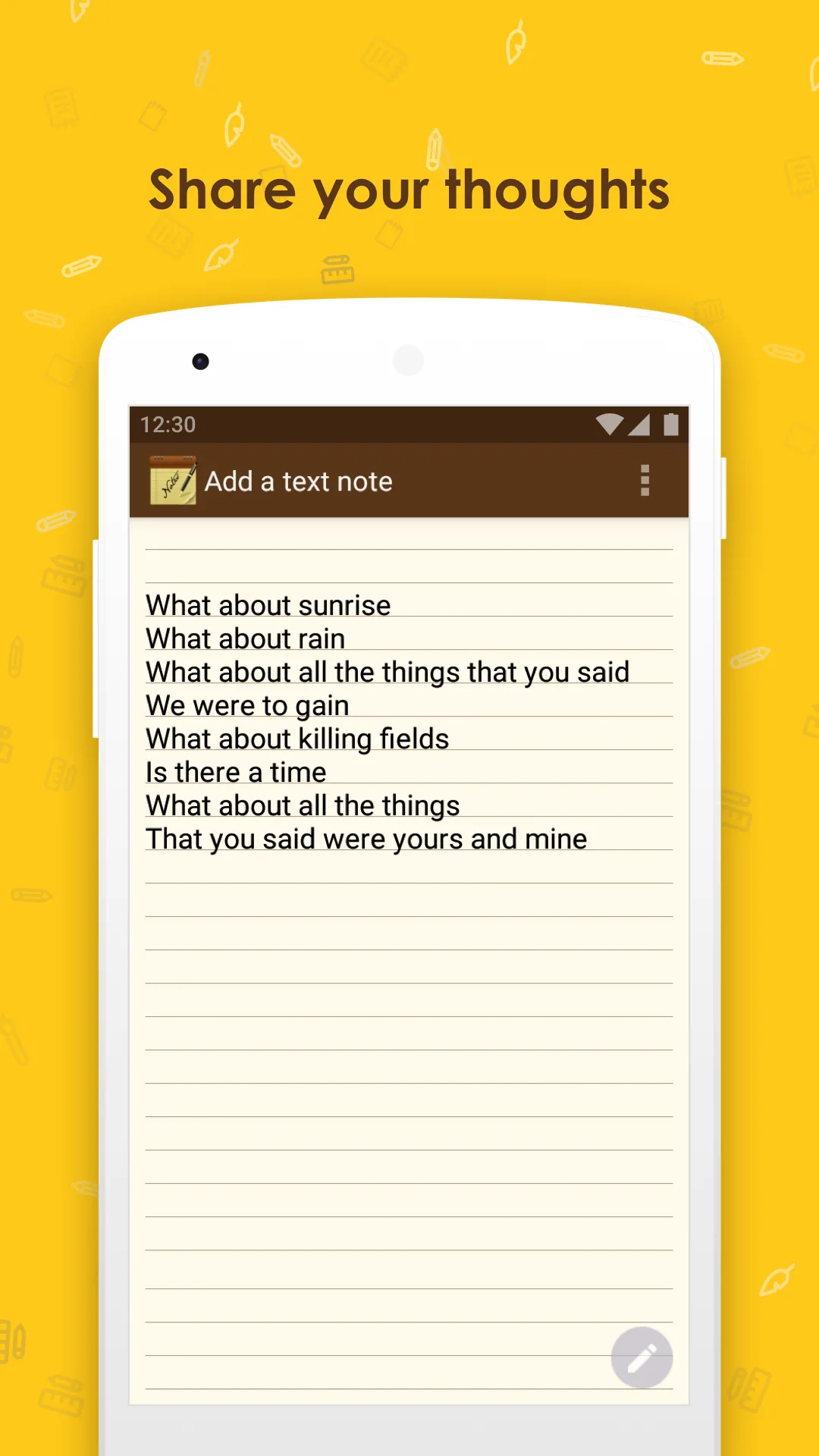 Notepad | Indus Appstore | Screenshot