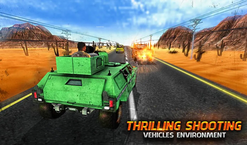 Death Race Traffic Shoot Game | Indus Appstore | Screenshot