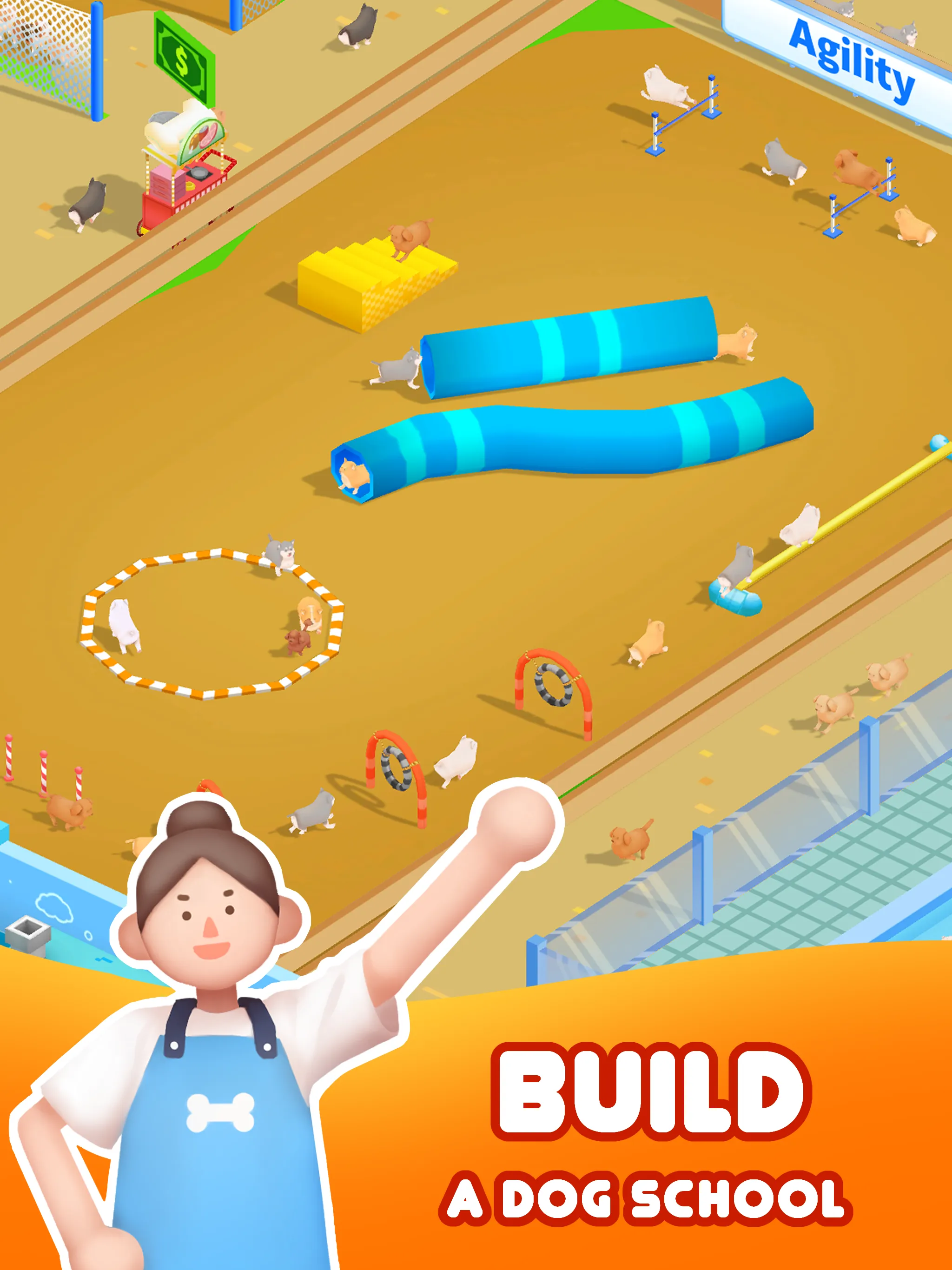 Idle Dog Training School | Indus Appstore | Screenshot