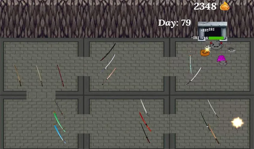 Cursed katana dungeon | Indus Appstore | Screenshot