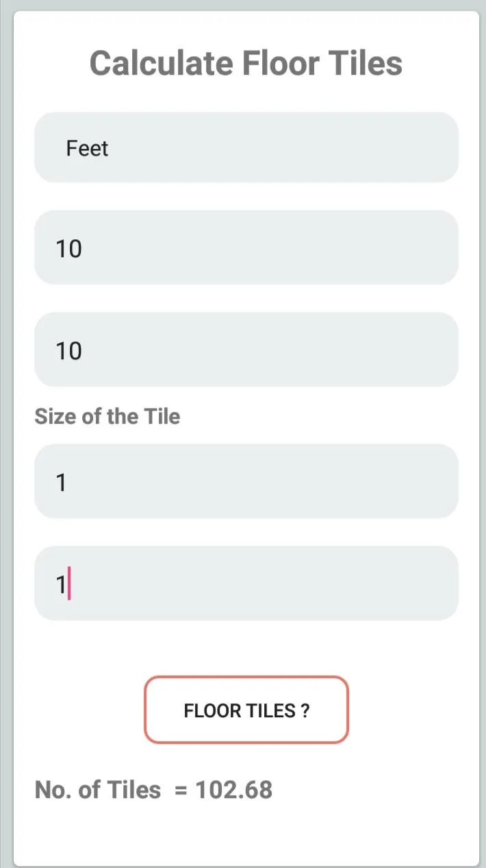 Construction Material Calculat | Indus Appstore | Screenshot