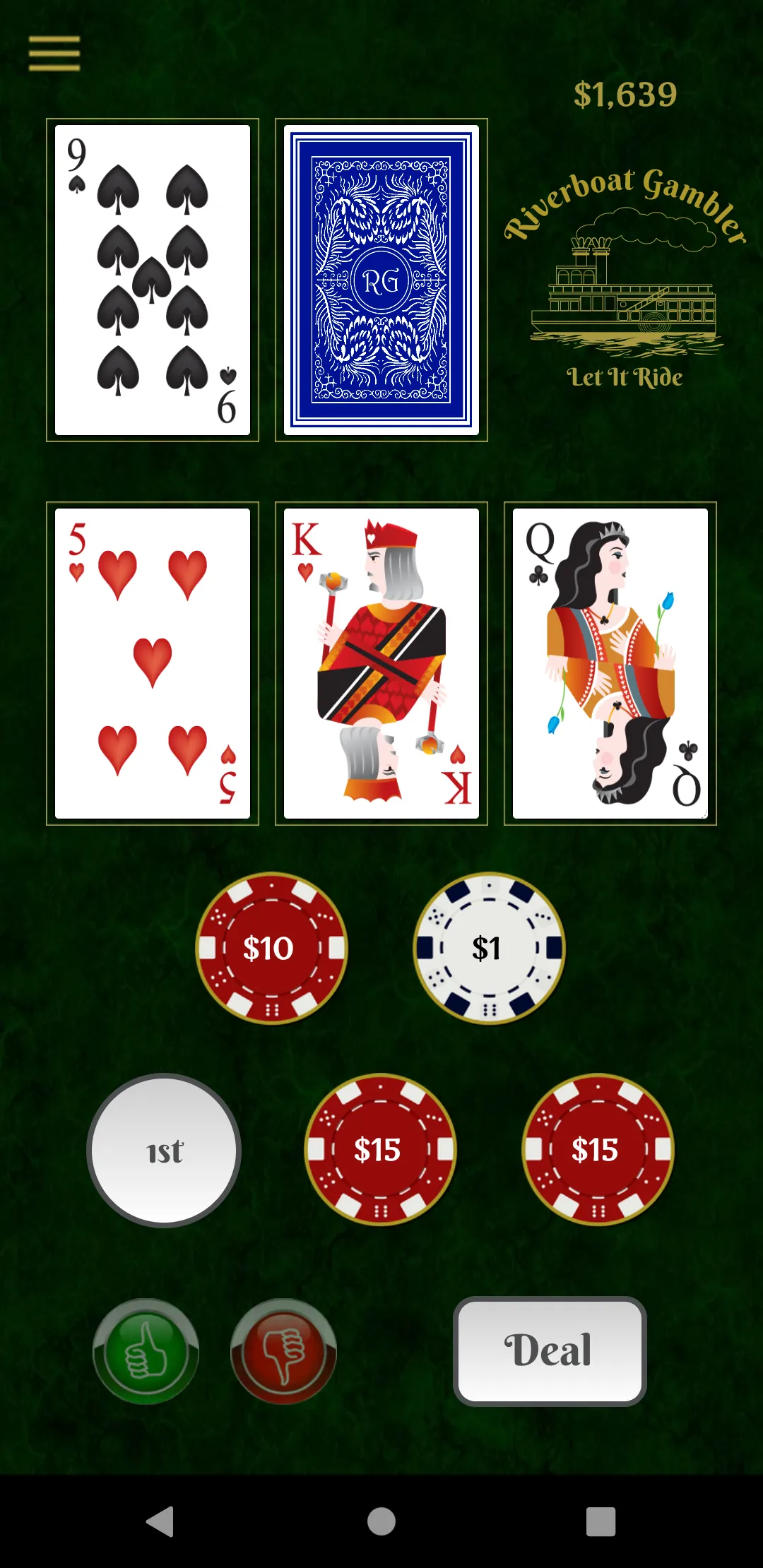 Riverboat Gambler | Indus Appstore | Screenshot