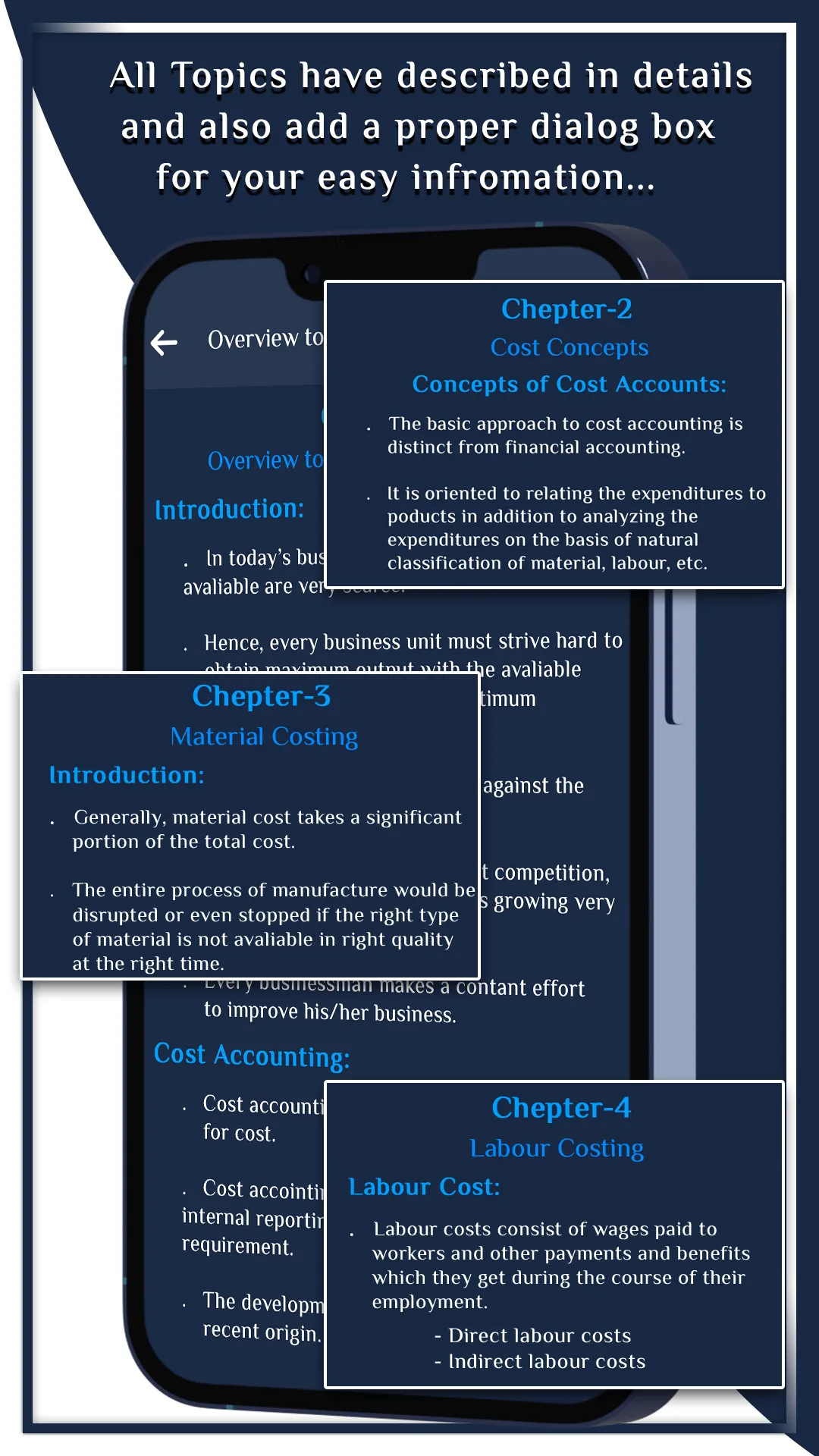 Cost Accounting | Indus Appstore | Screenshot