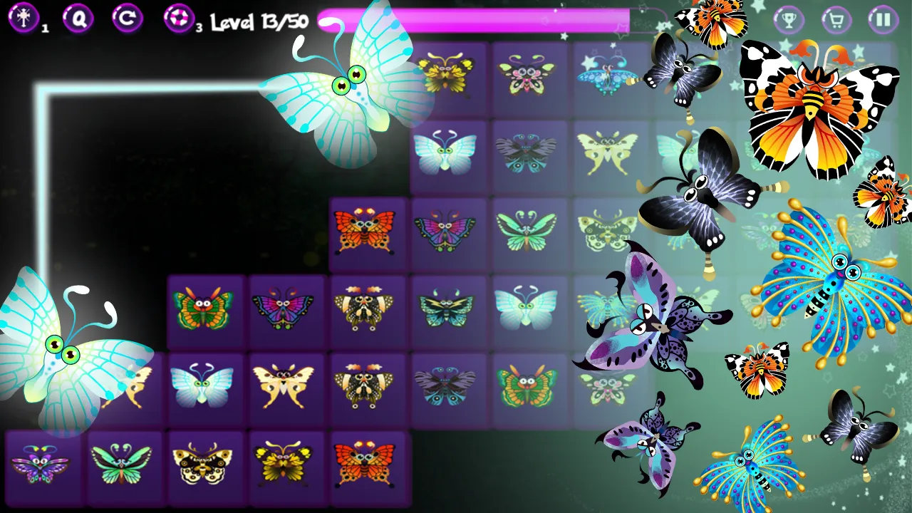 Onet Butterfly Classic | Indus Appstore | Screenshot