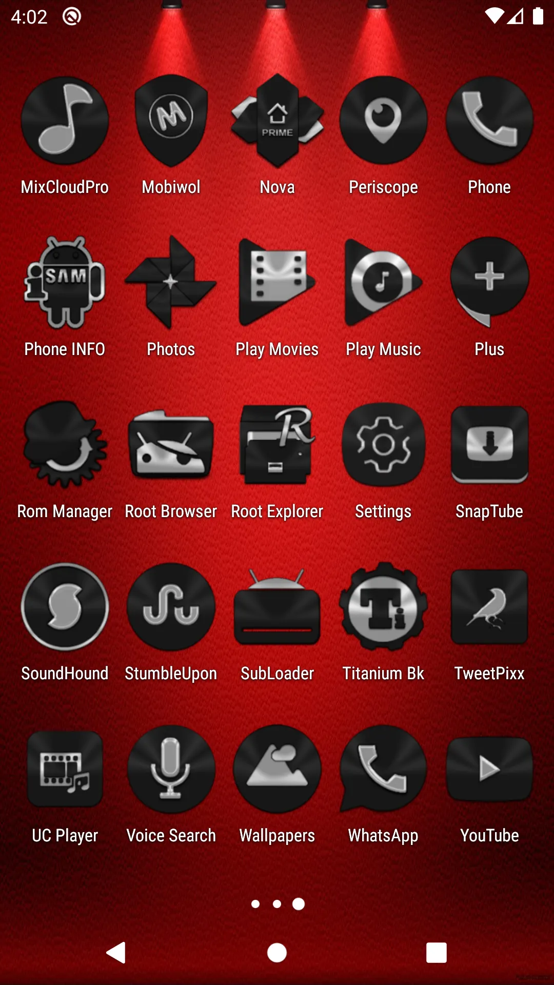 Black Icon Pack | Indus Appstore | Screenshot