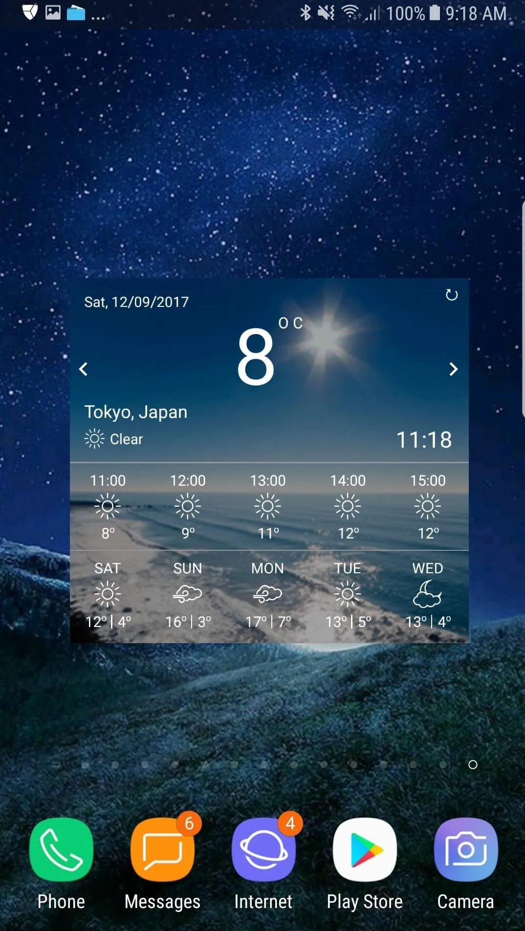 Weather app | Indus Appstore | Screenshot