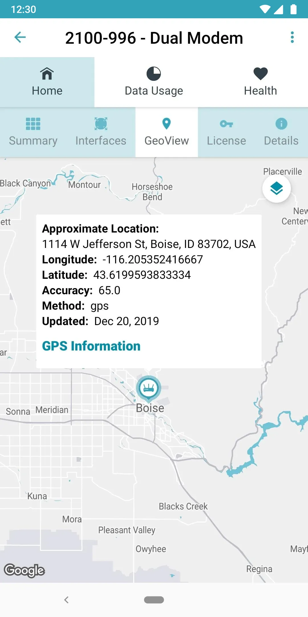 Cradlepoint NetCloud Manager | Indus Appstore | Screenshot