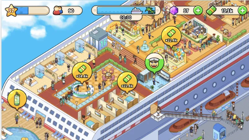 My Cruise: Idle ship Tycoon | Indus Appstore | Screenshot