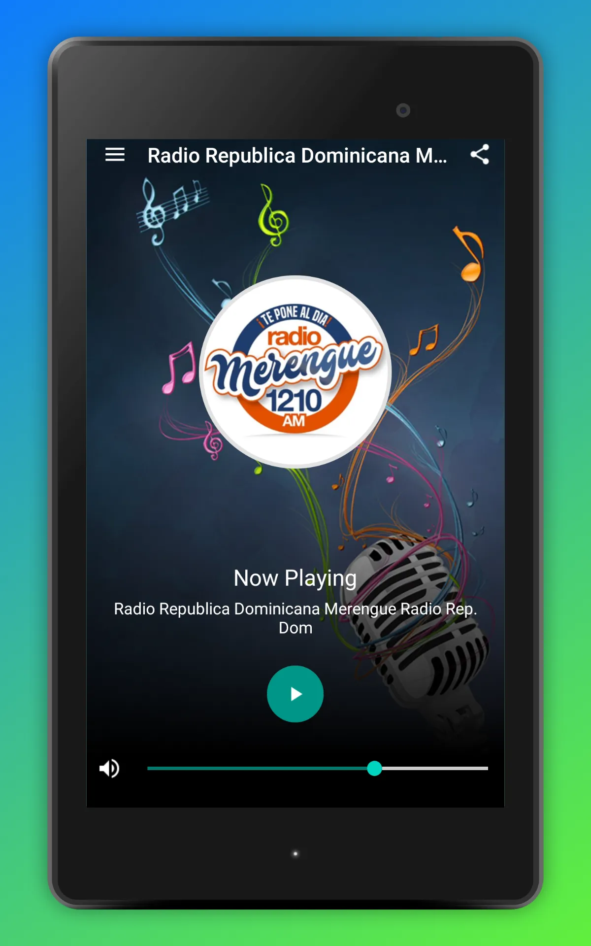 Radio Merengue Dominicana App | Indus Appstore | Screenshot