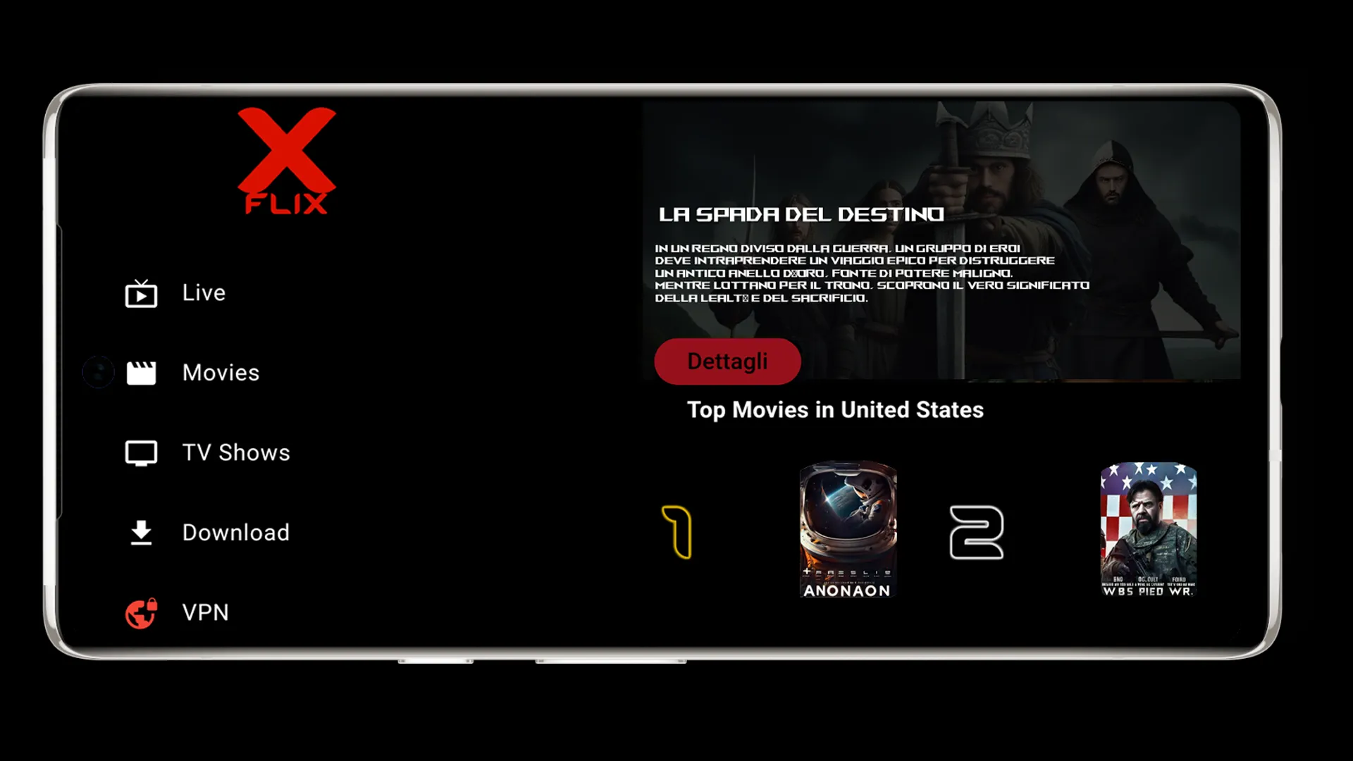 X-Flix TV | Indus Appstore | Screenshot