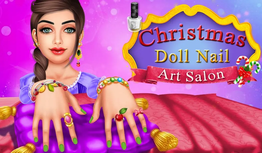 Christmas Nail Art Salon Games | Indus Appstore | Screenshot