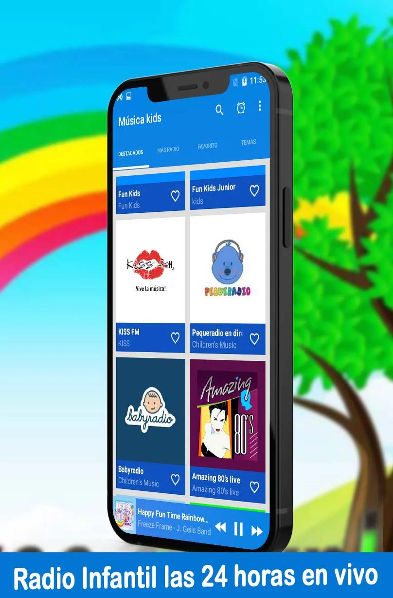 Radio Infantil en Español | Indus Appstore | Screenshot