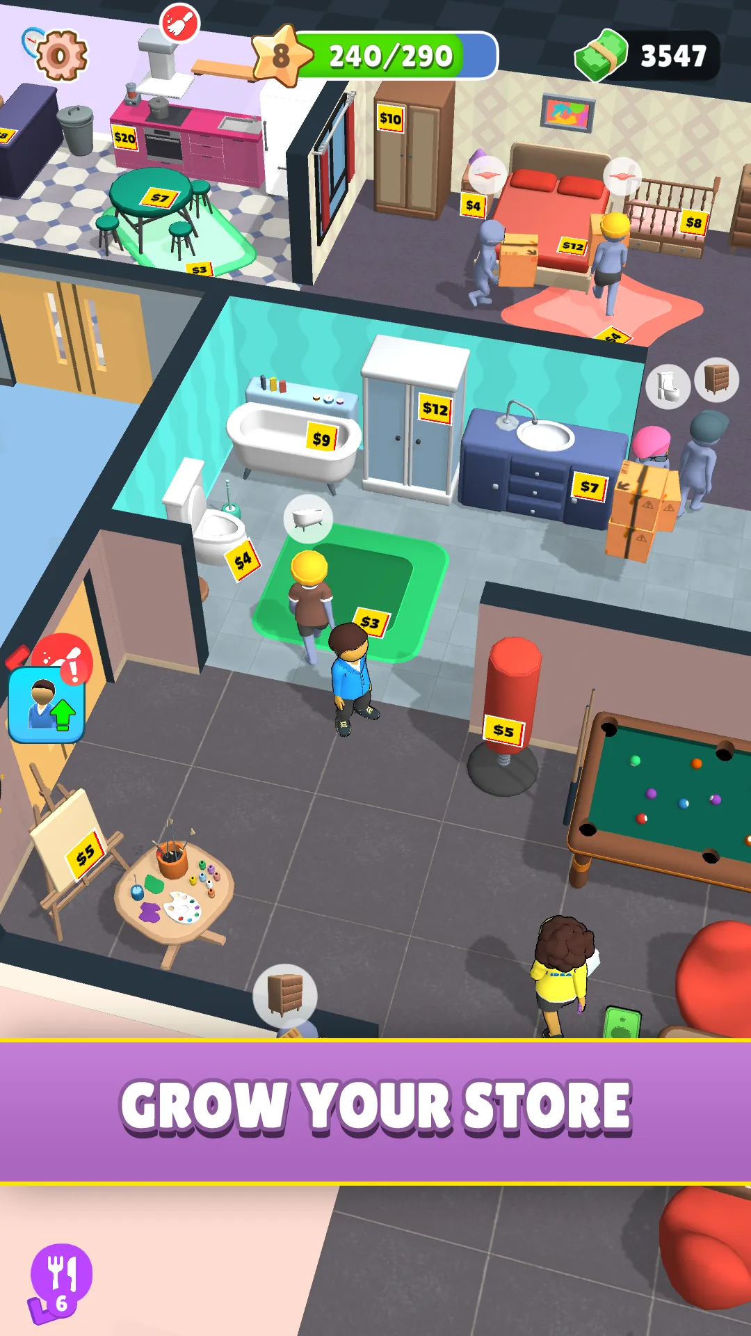 Furniture Maker: Idle Tycoon | Indus Appstore | Screenshot