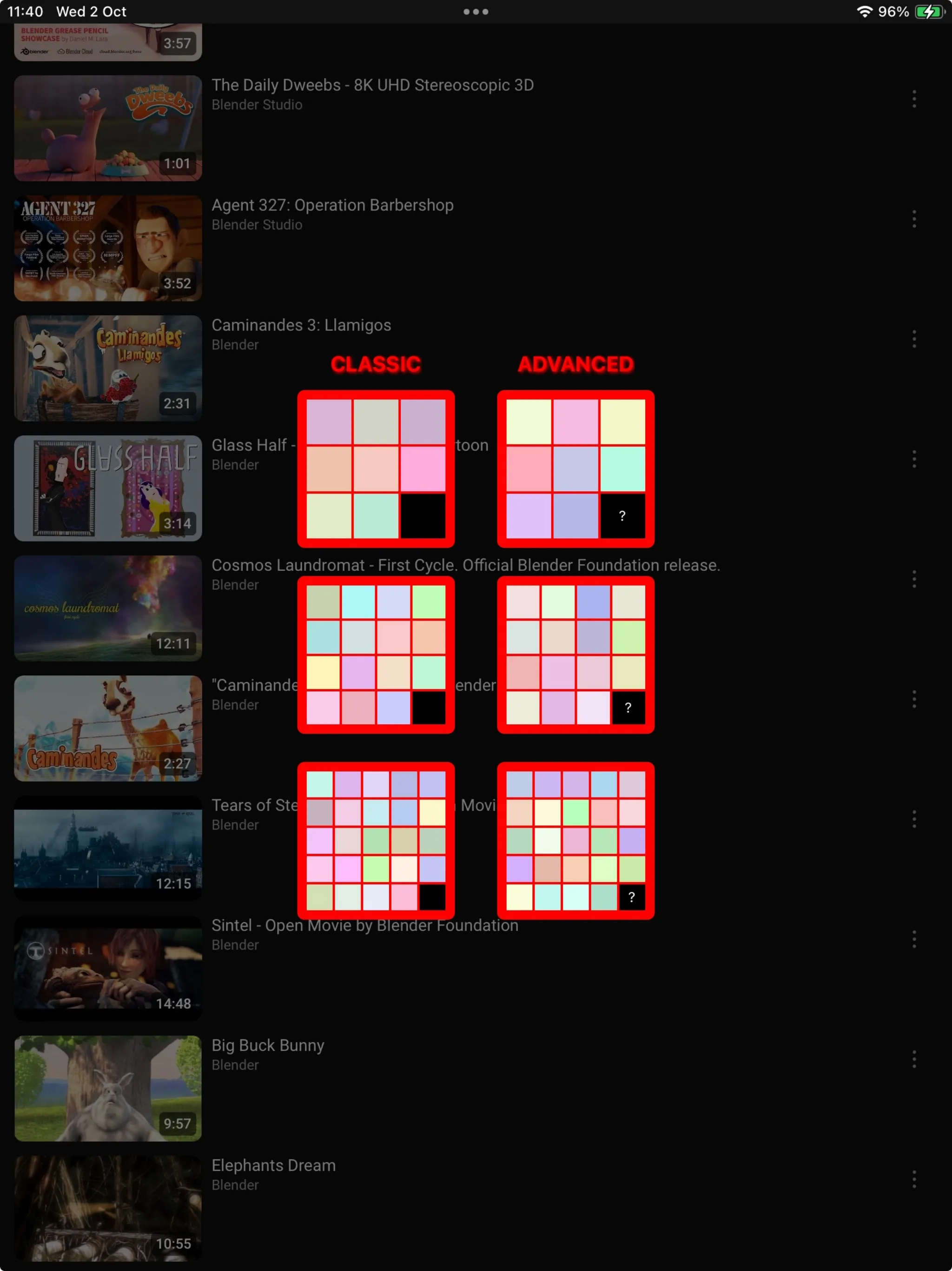 VidSlice: Video Sliding Puzzle | Indus Appstore | Screenshot