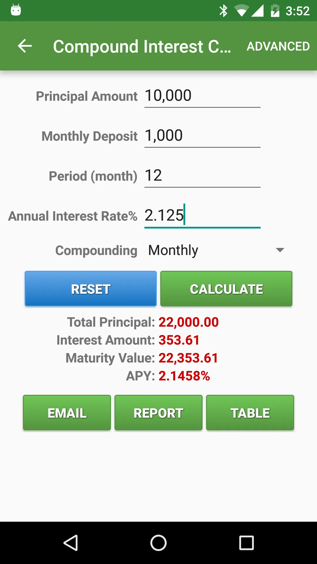 Financial Calculators | Indus Appstore | Screenshot