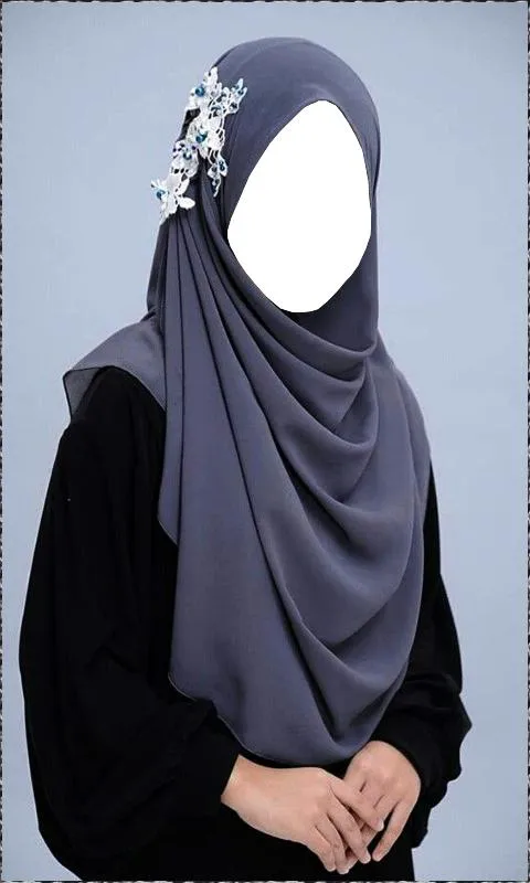 Hijab Scarf Style Photo Suit | Indus Appstore | Screenshot