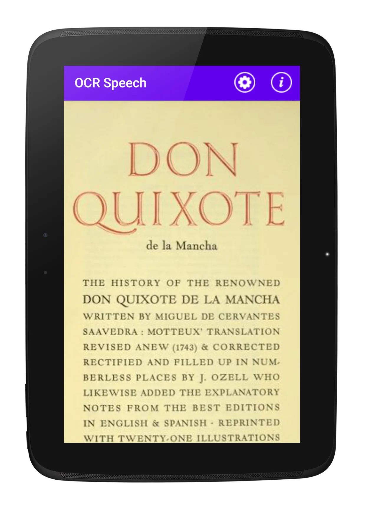 OCR Speech | Indus Appstore | Screenshot