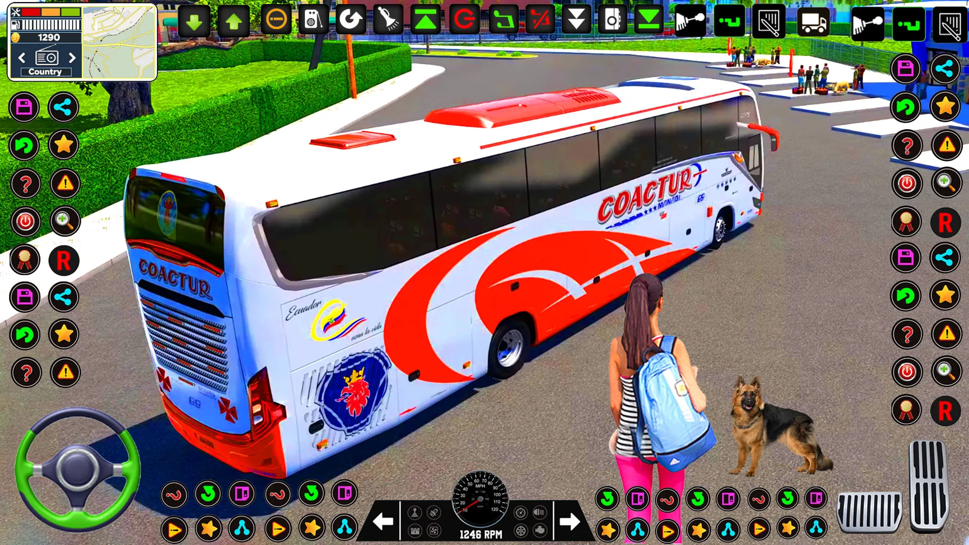 US City Passenger Bus Games 3D | Indus Appstore | Screenshot