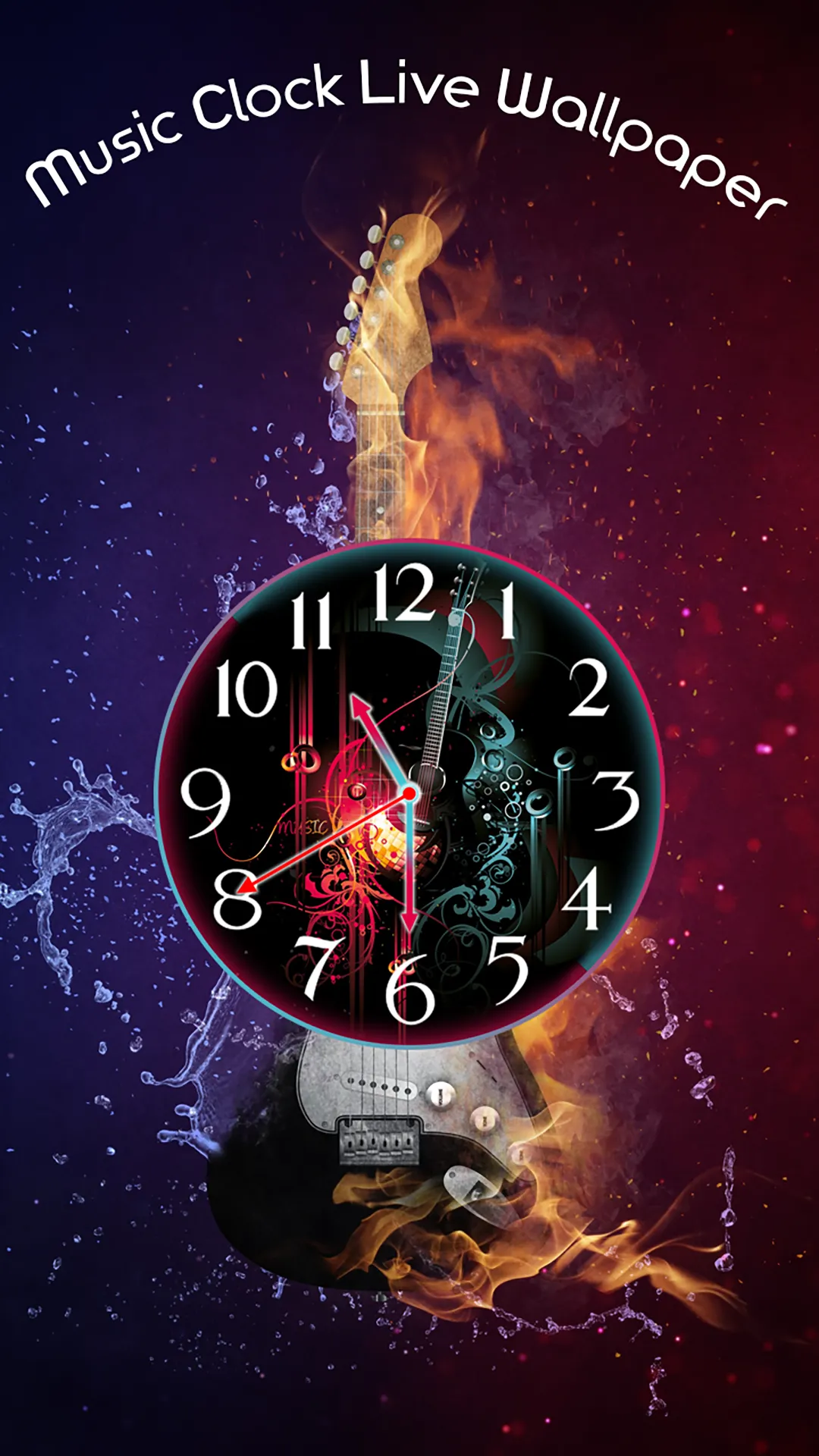 Music Clock Live Wallpaper | Indus Appstore | Screenshot