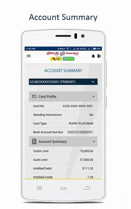 Union Credit Card | Indus Appstore | Screenshot