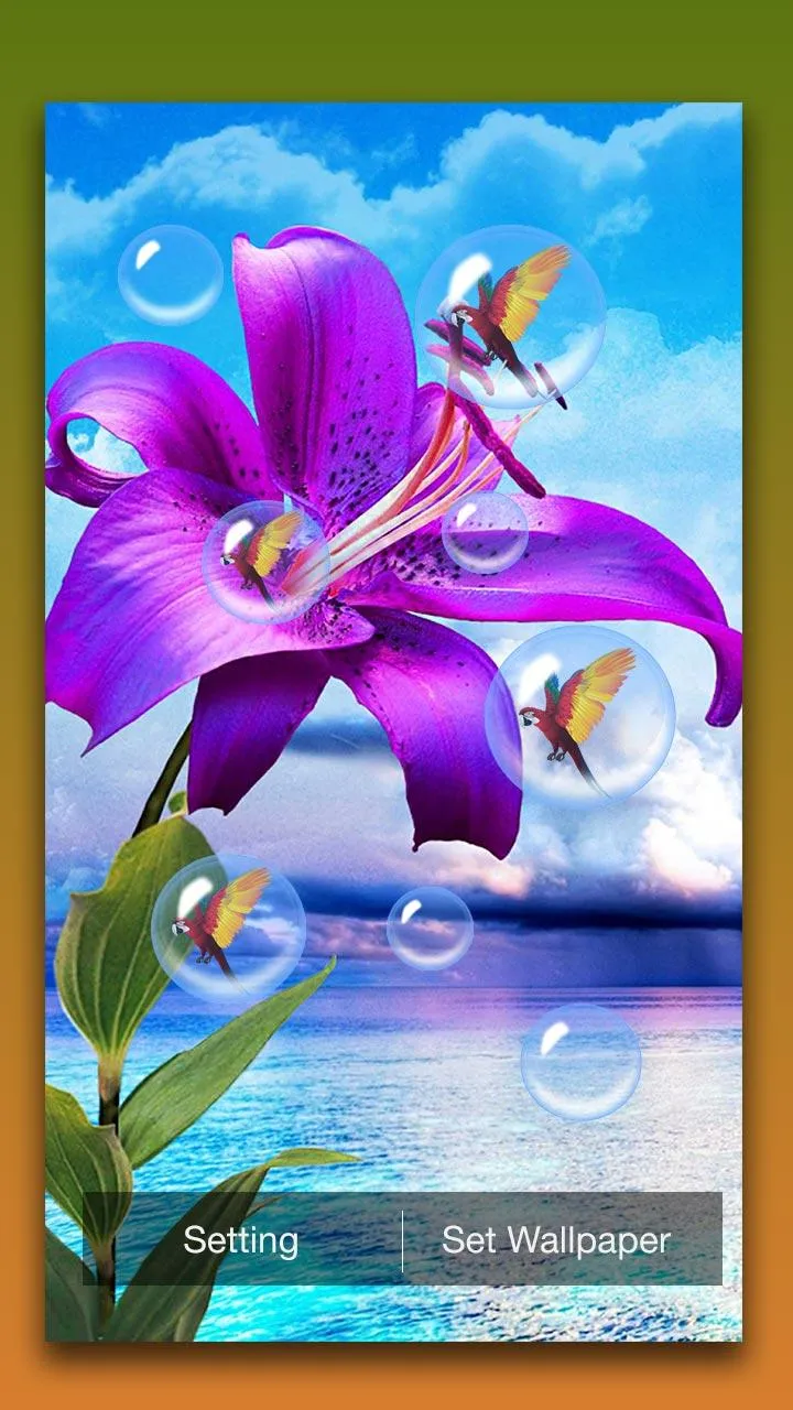 Lily Live Wallpaper | Indus Appstore | Screenshot