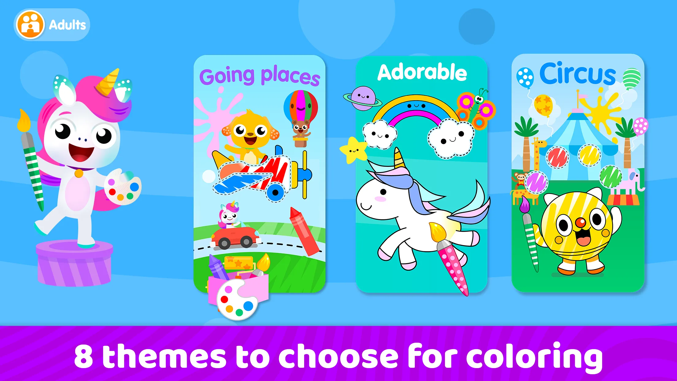 Toddler Coloring Book For Kids | Indus Appstore | Screenshot