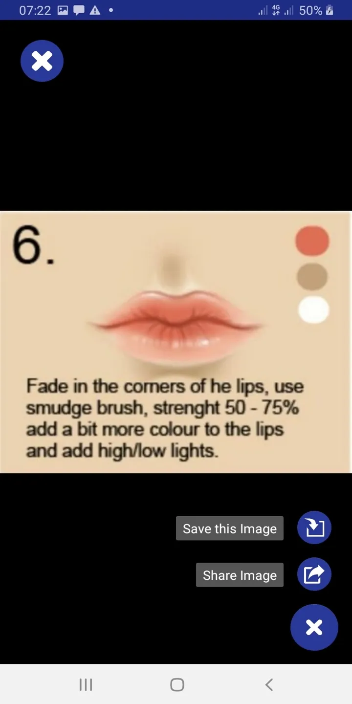 Learn Drawing Lips Easy Step | Indus Appstore | Screenshot