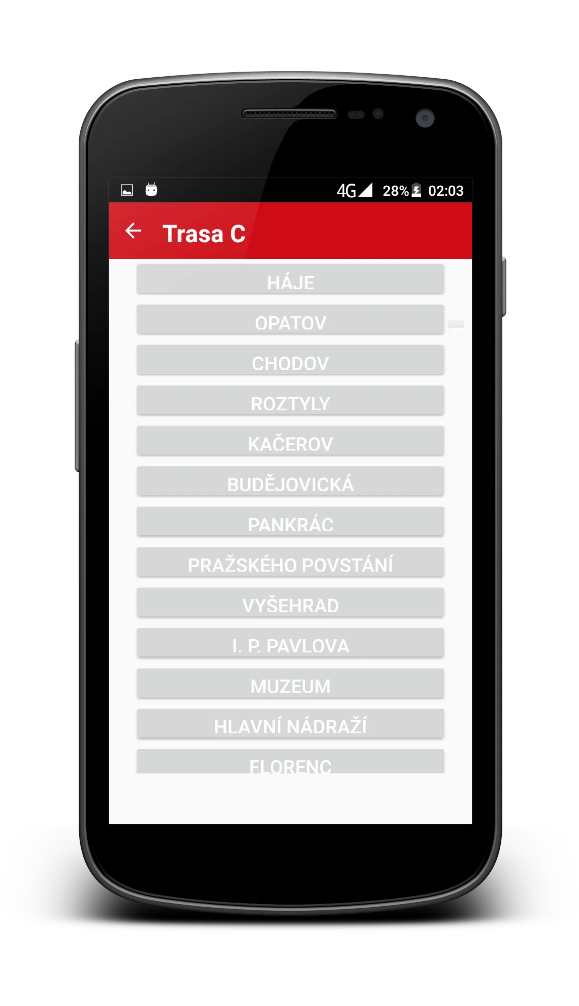 Prague Subway Companion | Indus Appstore | Screenshot