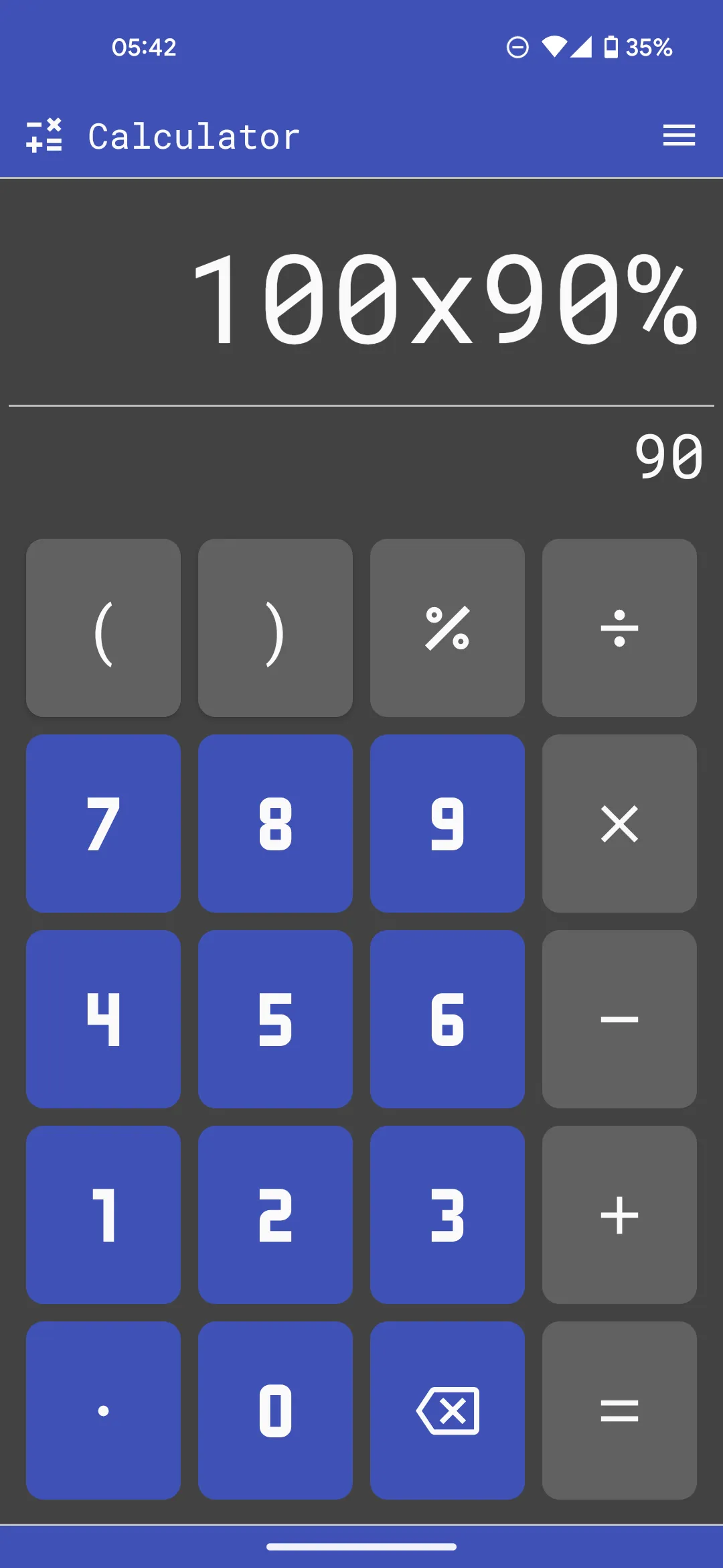 Calculator | Indus Appstore | Screenshot