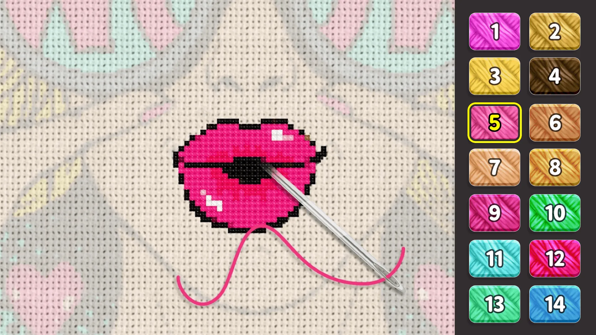 Cross Stitch: Color by Number | Indus Appstore | Screenshot